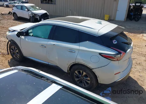 2016 Nissan Murano Sl из США, поврежденный, VIN 5N1AZ2MH8GN145625